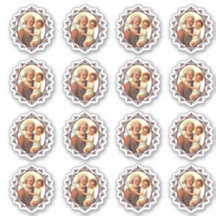 Religiöses Vinyl katholisches St- Aufkleber