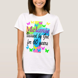 RELIGIOUS 60. GEBURTSTAG PERSONALISIERT T SHIRT