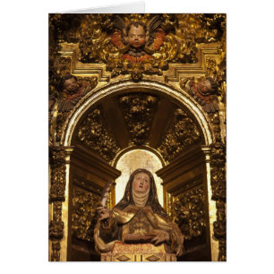 Religious art representing Santa Teresa