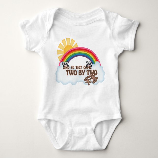 Religious Baby Jersey Bodysuit Strampler (Vorderseite)