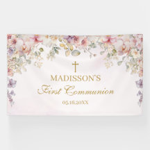 Religious Celebration Floral Orchids backdrop