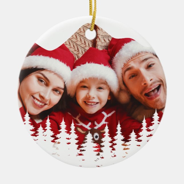 Religious Christian Scripture Divine Passage ⛪️ 🎄 Keramik Ornament (Vorne)