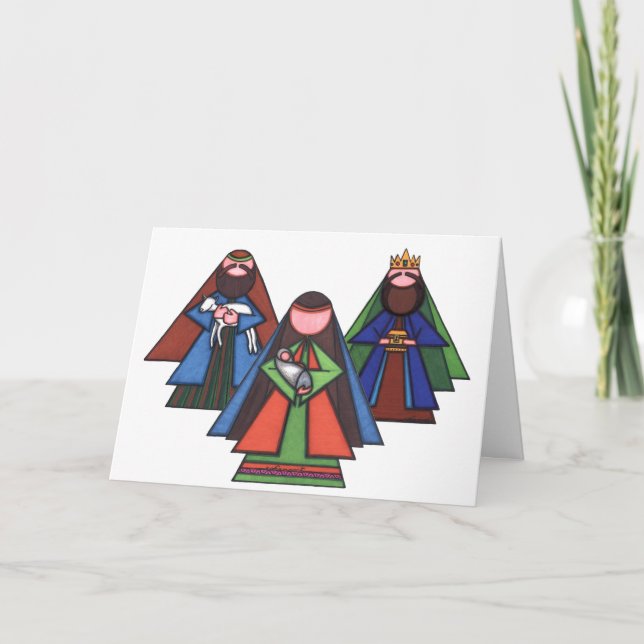 Religious Christmas Card Feiertagskarte (Vorderseite)
