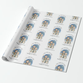 Religious Christmas Wrapping Paper - Nativity Geschenkpapier