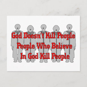 Religious Crazies Postkarte