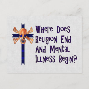Religious Crazies Postkarte