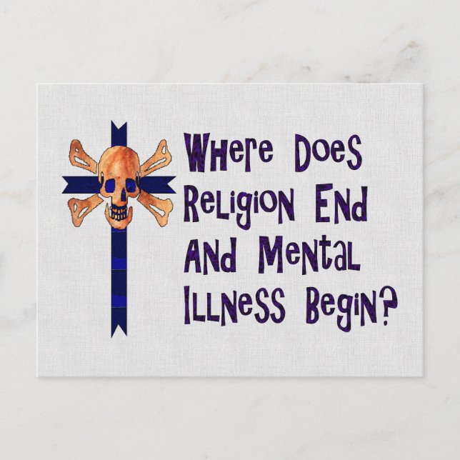 Religious Crazies Postkarte (Vorderseite)