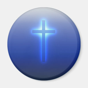 Religious Cross   CHRISTLICH Magnet