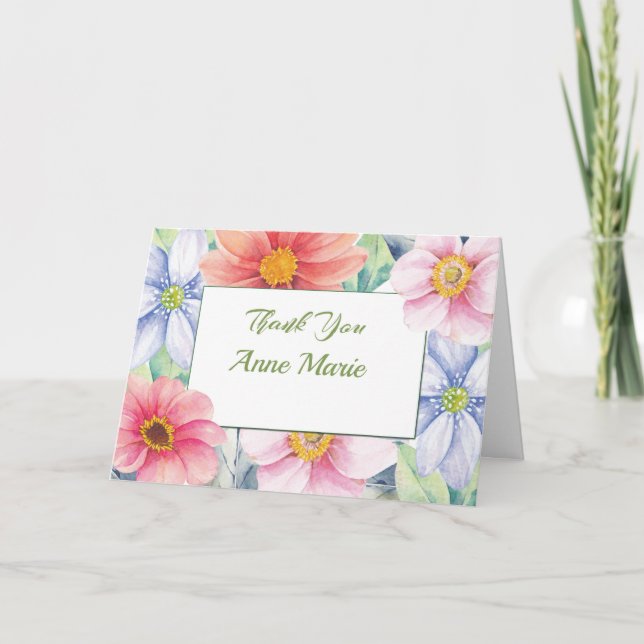 Religious Customizable Vielen Dank, dass Sie für g Karte (Vorderseite)