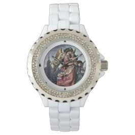 Religious eWatch - Engel mit Christus Armbanduhr