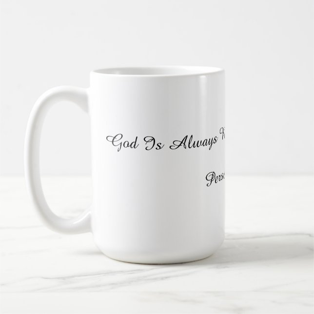 Religious Hope Steady Mug (Gauche)
