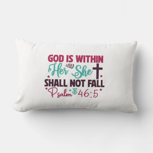 Religious Pillow Lendenkissen (Vorderseite)
