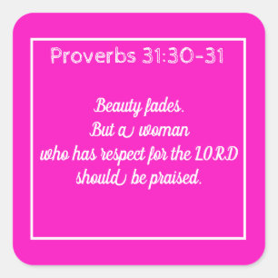 Religious scripture bible sticker women conference