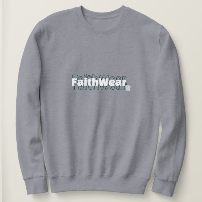 Religious Text Sweatshirt (Design vorne)
