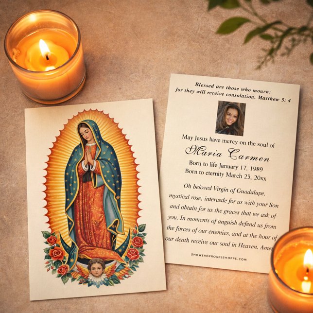Religious Virgin Mary Guadalupe Catholic Funeral (Von Creator hochgeladen)