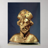 Reliquäre Büste des hl. Johannes Cassian