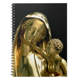 Reliquary der Jungfrau von Jeanne d'Evreux, 1339 ( Notizblock