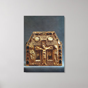 Reliquary von Pepin I König von Aquitanien Leinwanddruck
