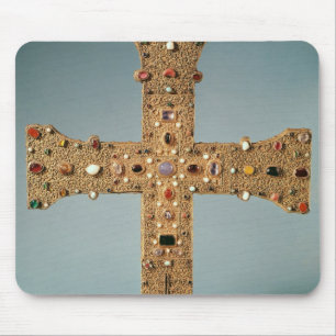 Reliquarykreuz der Abtei von Valesse Mousepad