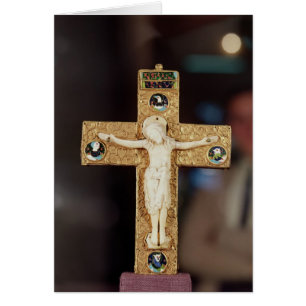 Reliquarykruzifix, Elfenbein Christus auf