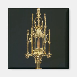 ReliquaryMonstrance mit Stück des Kreuzes Magnet