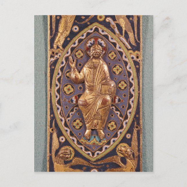 Reliquienplakette zur Darstellung Christi Postkarte (Vorderseite)
