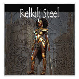 Relkili Steel Cover Art Fotodruck
