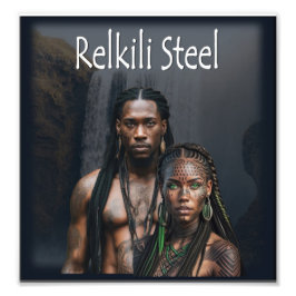 Relkili Steel Cover Art Fotodruck