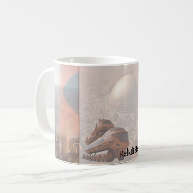 Relkili Steel Cover Art Kaffeetasse (Vorderseite Links)