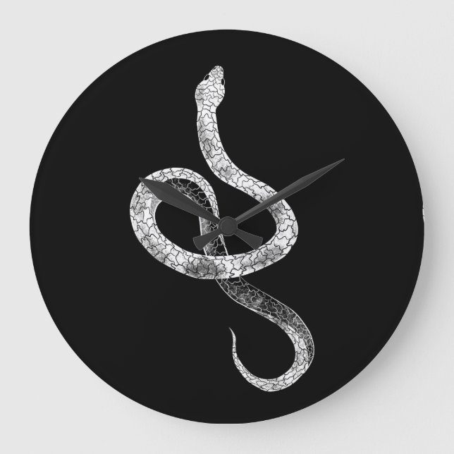 Relógio de Parede Snake Große Wanduhr (Vorderseite)