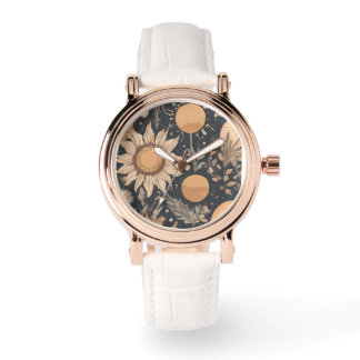 Relogio feminino delicado estampa boho chic armbanduhr