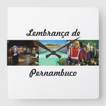 Relogio lembrança de Pernambuco