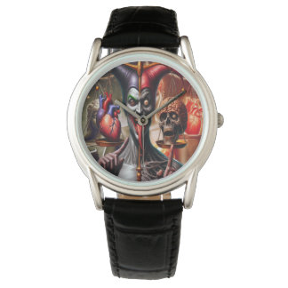 Relógio Temático do Coringa - Elegante Armbanduhr