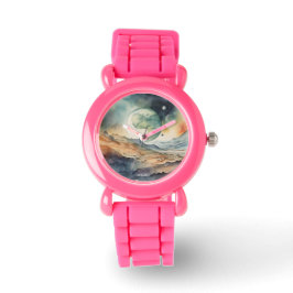 Reloj Celestial: Tierra desde el Espacio Armbanduhr