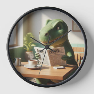 Reloj con diseño dinosaurio uhr