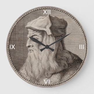 reloj de pared leonardo da vinci große wanduhr