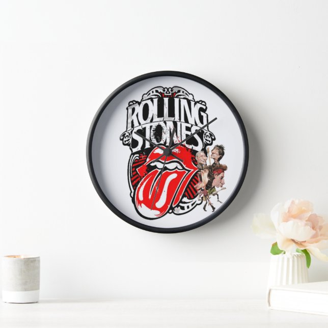 Reloj de pared Roling Stone Uhr (Zuhause)