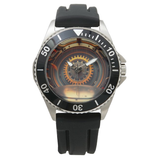 Reloj de pulsera con diseño mecánico. armbanduhr (Vorderseite)