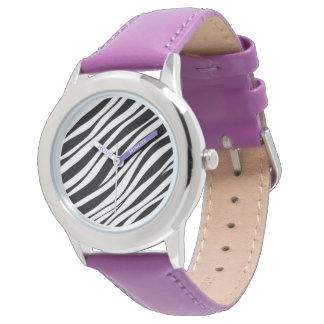 Reloj en forma de cebra para niñas armbanduhr