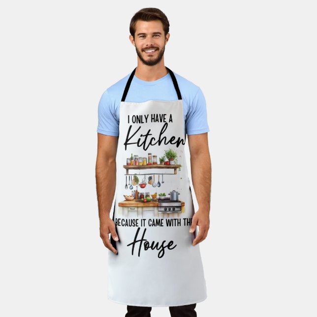 Reluctant Chef Schürze (Getragen)