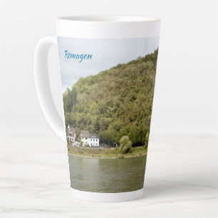 Remagen Rheinbrücke Malereieffekt Foto Milchtasse