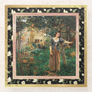 Remastered Joan of Arc von Jules Bastien-Lepage Glasuntersetzer