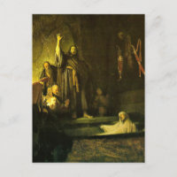 Rembrandt - Das Aufziehen von Lazarus