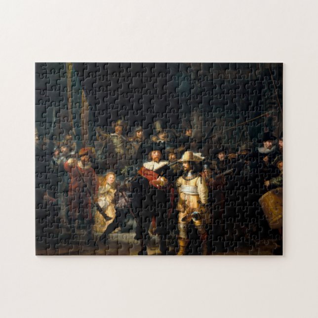 Rembrandt das Nachtwache-Puzzlespiel (Horizontal)
