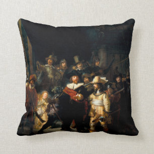 Rembrandt das Nachtwache-Wurfs-Kissen Kissen