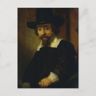 Rembrandt- Dr. Ephraim Bueno, Arzt und Schriftstel Postkarte