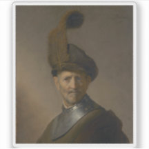 Rembrandt - Ein alter Mann in Militärkostüm