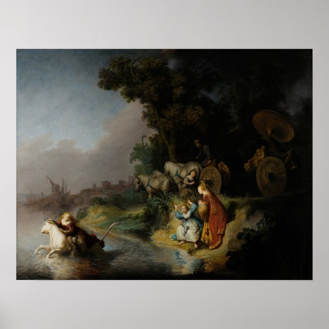 Rembrandt - Entführung von Europa Poster (Vorne)