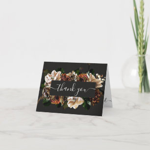Rembrandt Floral Dark and Moody merci note