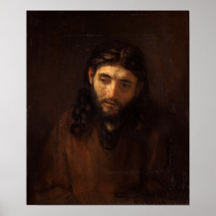 Rembrandt - Kopf Christi Poster